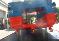 customized model of EIDE FLEX HEAVY LIFT VESSEL